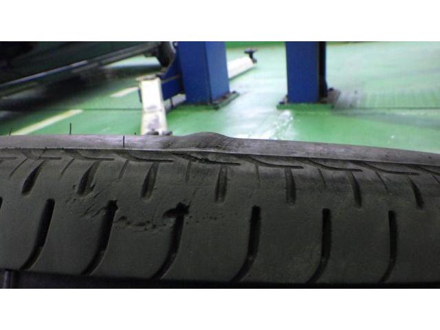 トヨタ　ラクティス　車検整備　岡崎市からご来店のお客様　タイヤ交換　普通車　岡崎市　幸田町　安城市　蒲郡市　豊田市　西尾市