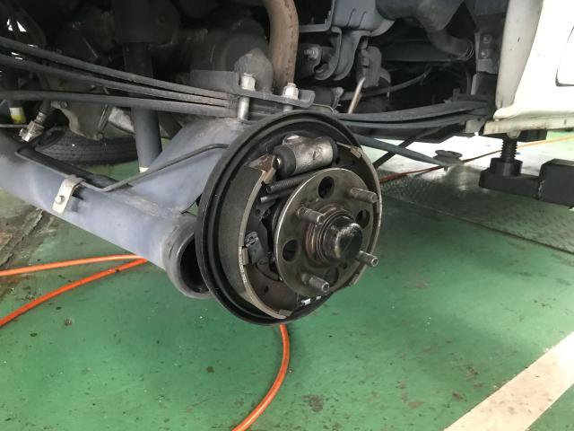 ホンダ　アクティバン　車検整備　岡崎市からご来店のお客様　エンジンオイル漏れ修理　軽自動車　岡崎市　蒲郡市　安城市　幸田町　豊田市　西尾市