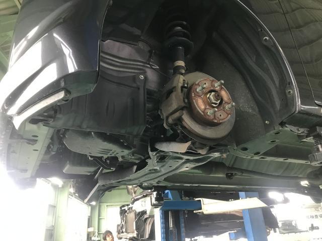 三菱　ｅＫスペース　車検整備　岡崎市からご来店のお客様　エンジンフラッシング　軽自動車　幸田町　岡崎市　蒲郡市　安城市　豊田市　西尾市