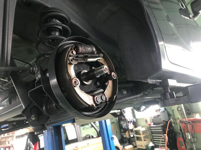 三菱　ｅＫスペース　車検整備　岡崎市からご来店のお客様　エンジンフラッシング　軽自動車　幸田町　岡崎市　蒲郡市　安城市　豊田市　西尾市