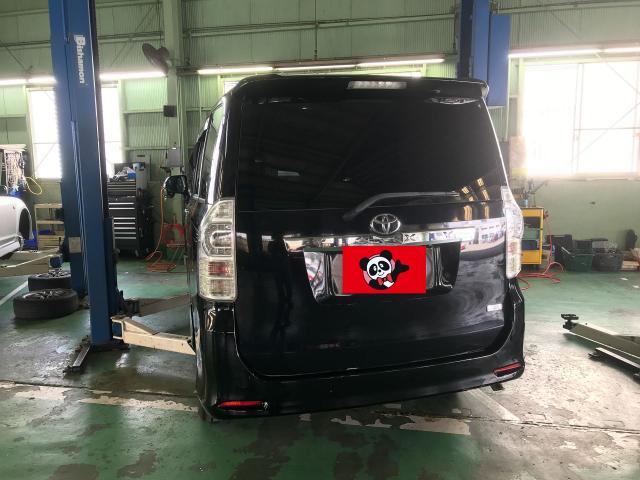 トヨタ　ヴォクシー　電装系修理　岡崎市からご来店のお客様　エアコン修理　普通車　岡崎市　豊田市　蒲郡市　安城市　幸田町　西尾市
