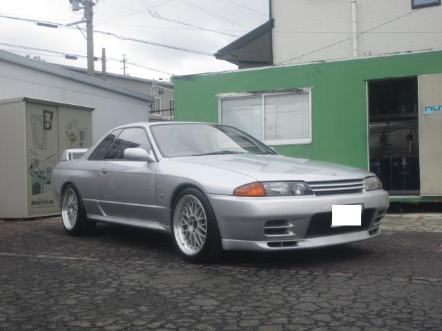 S様BNR32スカイラインGT-R、フルード交換や今後の注意点をオーナーさんへお伝えしておきます