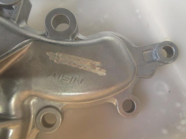 Ｍ様ＵＳＥ２０レクサスＩＳＦ、ウォーターポンプの交換です。