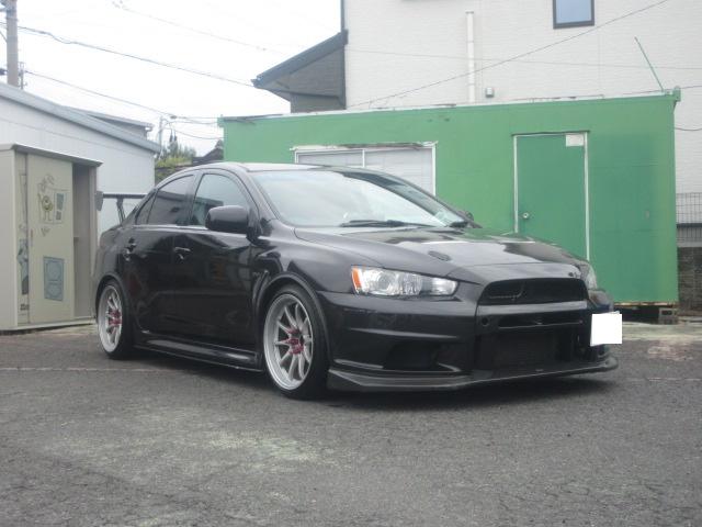 Ｍ様ＣＺ４Ａランエボ１０、ドライブシャフトブーツの交換です。