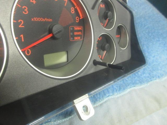 Ｙ様ＣＴ９Ａランエボ８、京都より車検のご依頼でまずはメーターバルブやパネル交換。