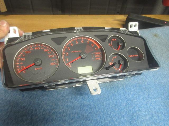 Ｙ様ＣＴ９Ａランエボ８、京都より車検のご依頼でまずはメーターバルブやパネル交換。