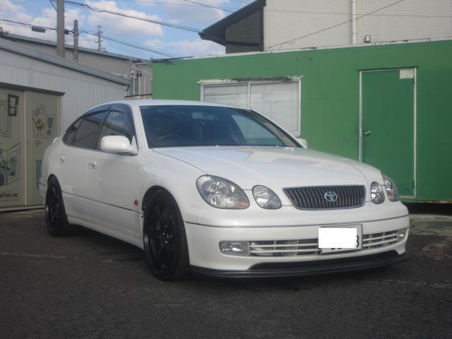 M様ＪＺＳ１６１アリスト、プラグやボールジョイントなどを交換して納車です。