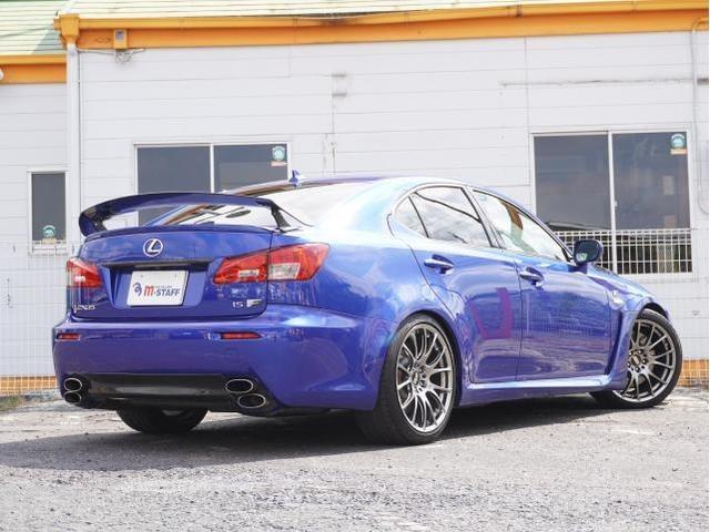 Ｍ様レクサスＩＳＦ「青鶴」、大阪へ納車させて頂きました。