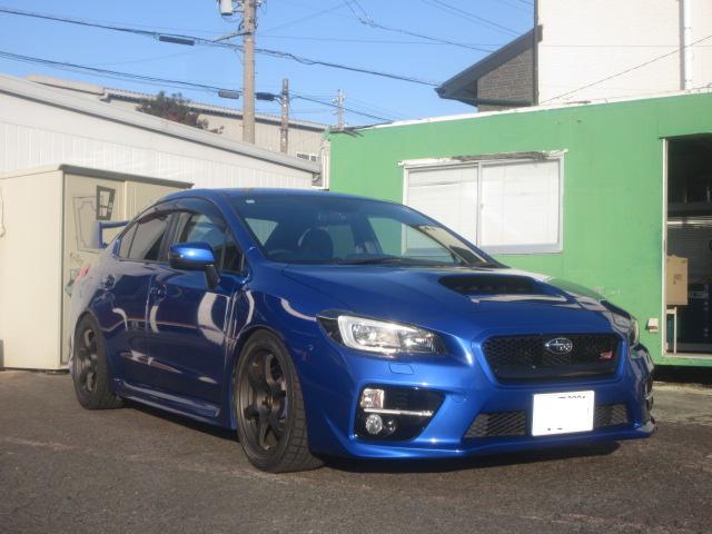 Ｕ様ＷＲＸ　ＳＴｉ（ＶＡＢ）、ステアリングの交換をご依頼頂きました。