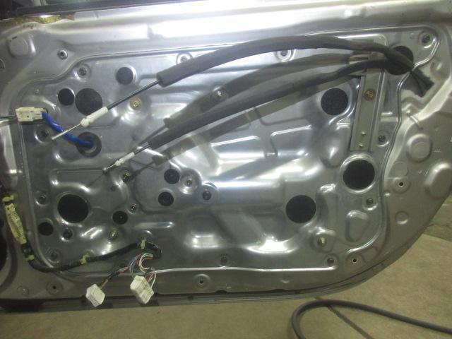 Ｔ様Ｚ３３、後期純正ドア内張流用はポン付けとはいかず。