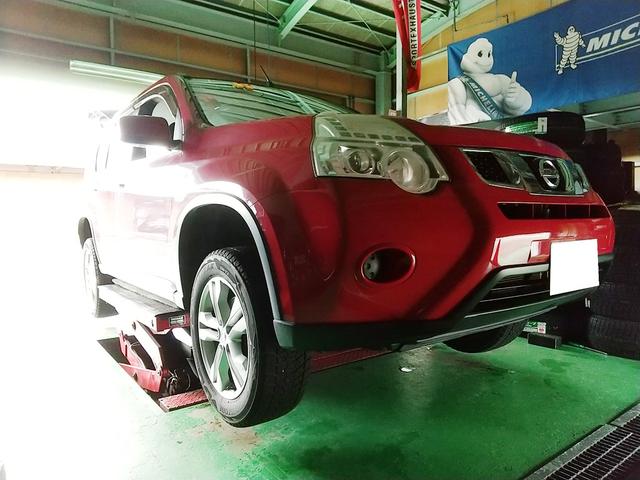 日産 エクスレイル お持ち込み 17インチ タイヤ交換(脱着 日産 エクスレイル お持ち込み 17インチ タイヤ交換(脱着