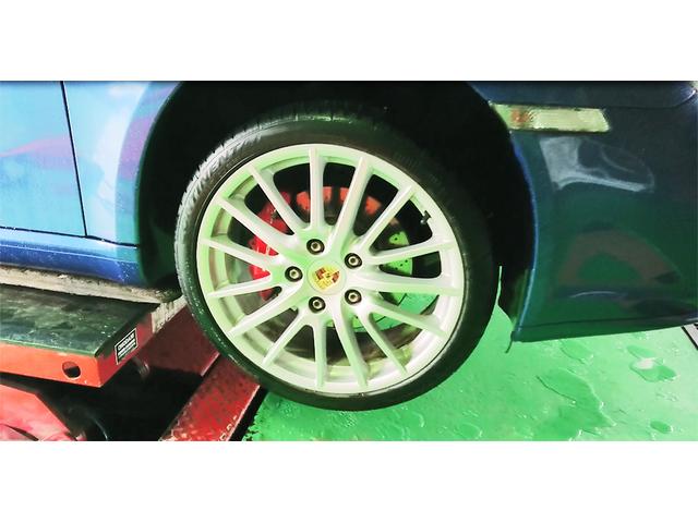 PORSCHE　ポルシェ　Cayman　ケイマン　タイヤ交換　岐阜県　岐阜市　日野南　タイヤショップ　アップルクラブ　タイヤ交換（組み換え＋バランス）　直送タイヤ交換　持ち込みタイヤ交換