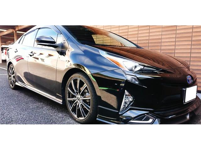 送料無料・名入れ彫刻 TOYOTA プリウス18インチ ノーマルタイヤホイル