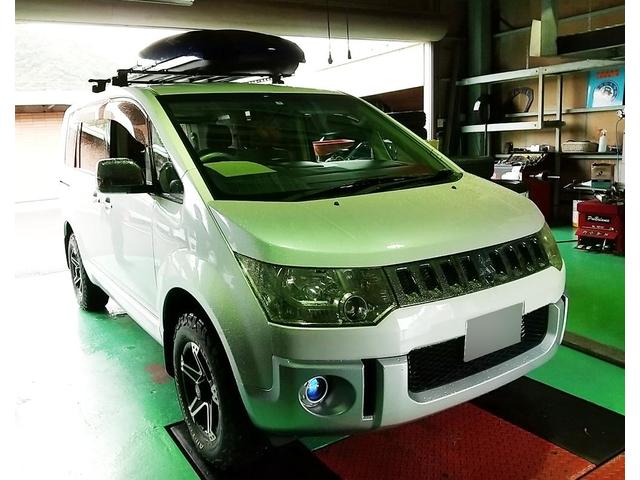 ＭＩＴＳＵＢＩＳＨＩ　三菱　デリカ　車検　岐阜県　岐阜市　クラブオート　アップルクラブ　車カスタムチャンネル