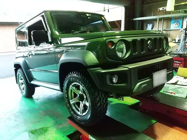 ＳＵＺＵＫＩ　スズキ　ＪＩＭＮＹ　ジムニー　ＳＩＥＲＡ　シエラ　１５インチ　タイヤ交換　岐阜県　岐阜市　クラブオート　アップルクラブ　車カスタムチャンネル　アップルクラブブログ