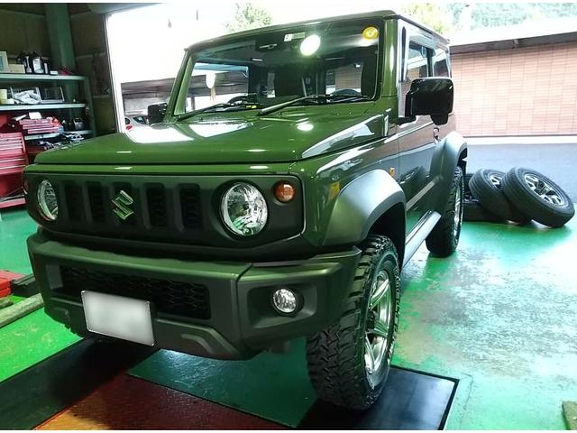 ＳＵＺＵＫＩ　スズキ　ＪＩＭＮＹ　ジムニー　ＳＩＥＲＡ　シエラ　１５インチ　タイヤ交換　岐阜県　岐阜市　クラブオート　アップルクラブ　車カスタムチャンネル　アップルクラブブログ