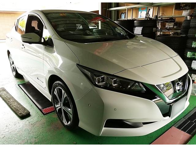 ＮＩＳＳＡＮ　日産　ＬＥＡＦ　リーフ　１７インチ　タイヤ交換　岐阜県　岐阜市　クラブオート　アップルクラブ　車カスタムチャンネル　アップルクラブブログ