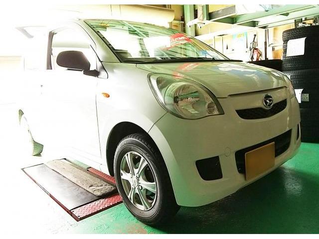 ダイハツ　ＤＡＩＨＡＴＳＵ　ミラ　ＭＩＲＡ　１４インチ　タイヤ交換　岐阜県　岐阜市　クラブオート　アップルクラブ　車カスタムチャンネル　アップルクラブブログ