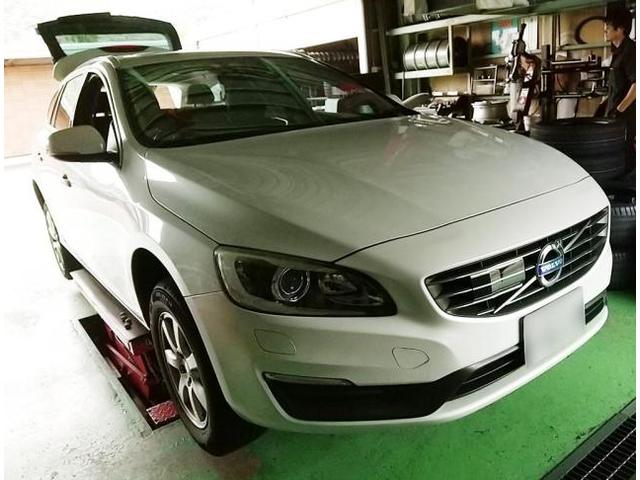 VOLVO　ボルボ　V60　お持ち込み　タイヤ交換　タイヤ保管　岐阜県　岐阜市　クラブオート　日野南　タイヤショップ　アップルクラブ　車カスタマイズチャンネル