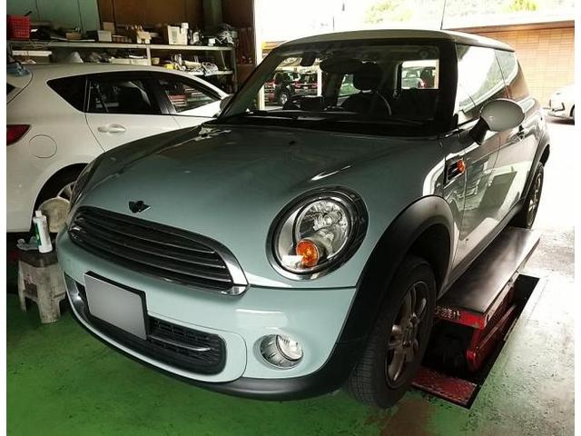 BMW MINI　ミニ　MINICOOPER　ミニクーパー　ブレーキPAD交換　ローター交換　岐阜県　岐阜市　クラブオート　日野南　タイヤショップ　アップルクラブ　車カスタマイズチャンネル