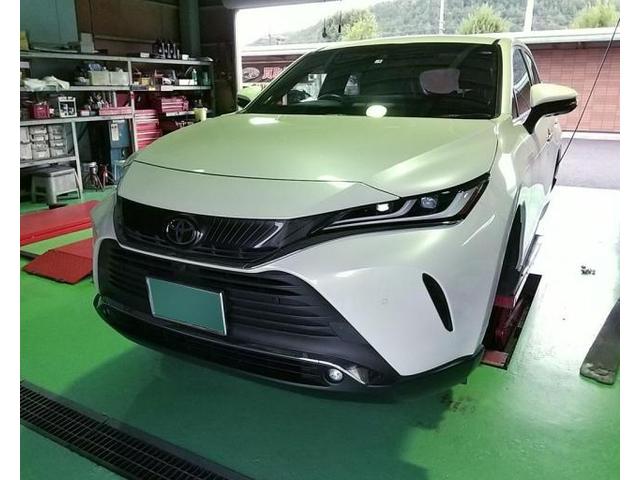 TOYOTA　トヨタ　HARRIER　ハリアー　タイヤ交換　岐阜県　岐阜市　クラブオート　日野南　タイヤショップ　アップルクラブ　車カスタマイズチャンネル