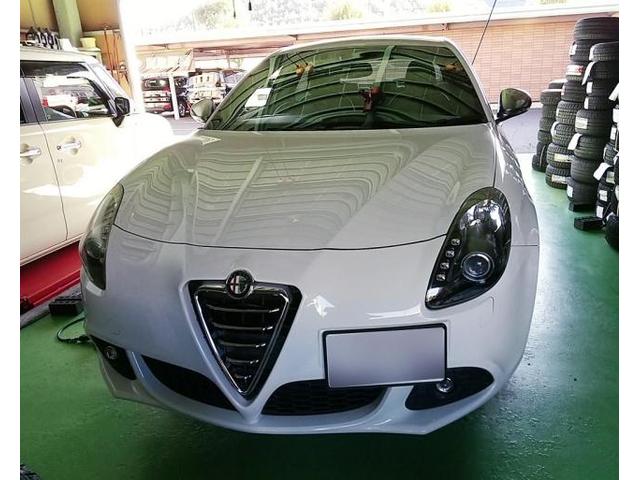 ALPHAROMEO　アルファロメオ　GIULIETTA　ジュリエッタ　タイヤ交換　岐阜県　岐阜市　クラブオート　日野南　タイヤショップ　アップルクラブ　車カスタマイズチャンネル