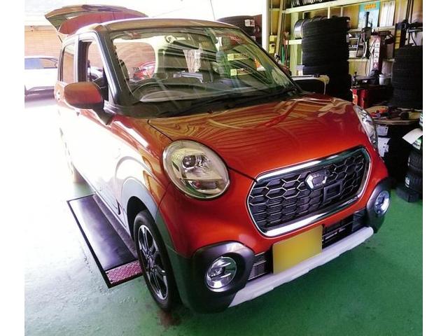 DAIHATSU　ダイハツ　CAST　キャスト　タイヤ交換　タイヤ保管　岐阜県　岐阜市　クラブオート　日野南　タイヤショップ　アップルクラブ　車カスタマイズチャンネル