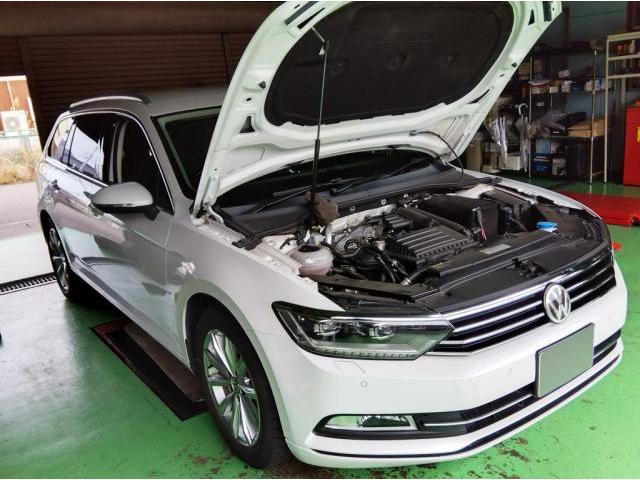 Volkswagen　フォルクスワーゲン　PASSAT　パサート　エンジンオイル交換　岐阜県　岐阜市　クラブオート　日野南　タイヤショップ　アップルクラブ　車カスタマイズチャンネル