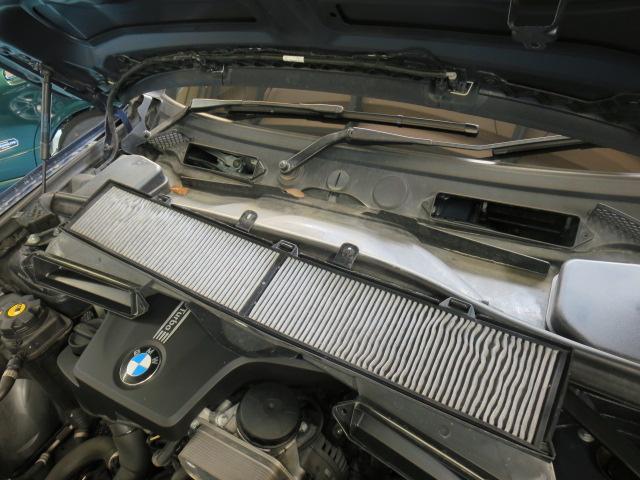 BMW オイルエレメント・バッテリー・エアコンフィルター交換