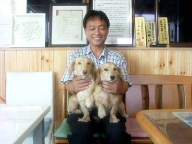 看板犬のペコ＆リクです！