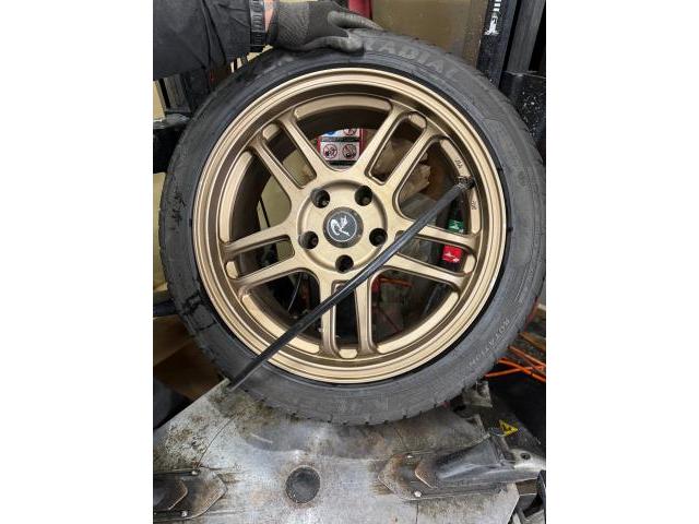 日産 シルビア 持込タイヤ交換