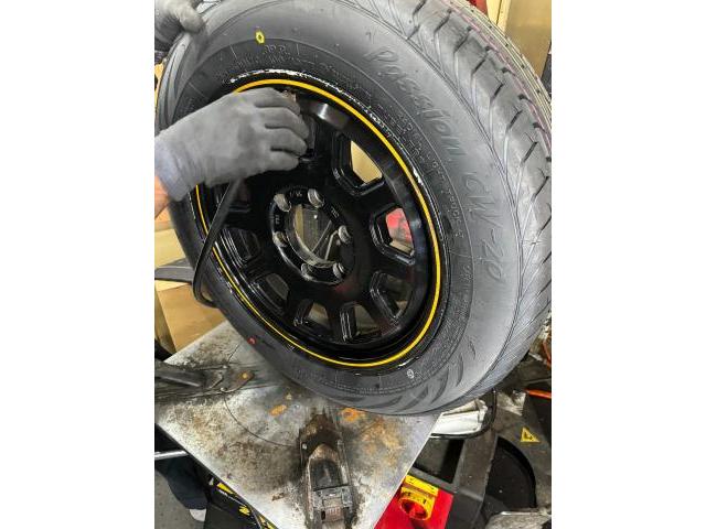 車種不明 持込タイヤ交換