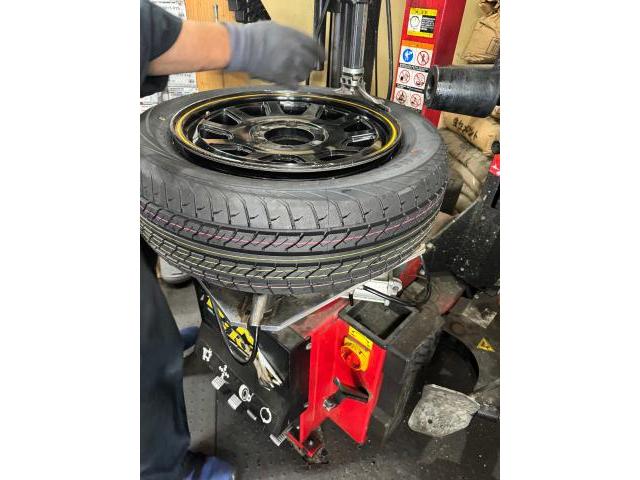 車種不明 持込タイヤ交換