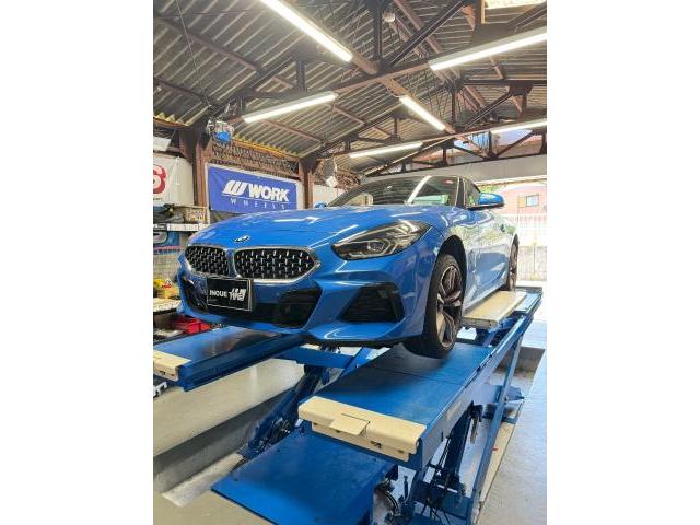 BMW Ｚ４　タイヤ交換