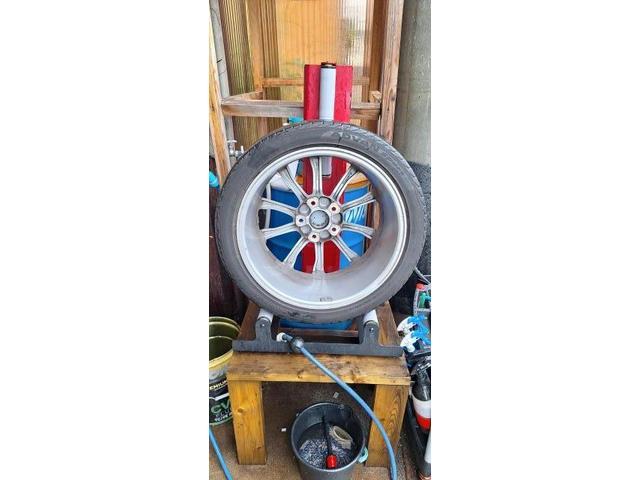 ポルシェ　ボクスター  タイヤ交換