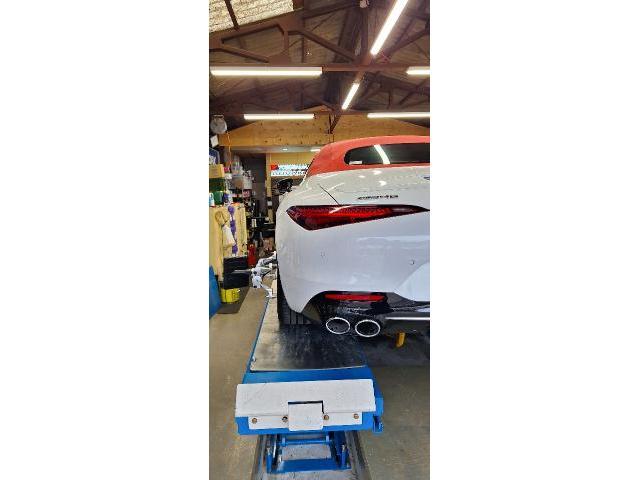 メルセデスAMG　SL43　アライメント調整