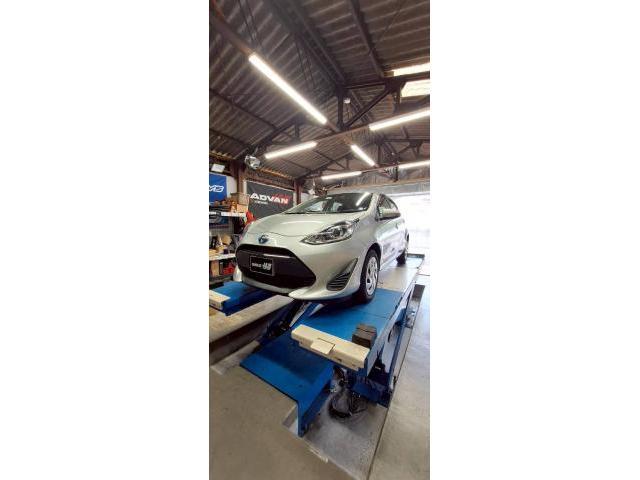 トヨタ アクア タイヤ交換