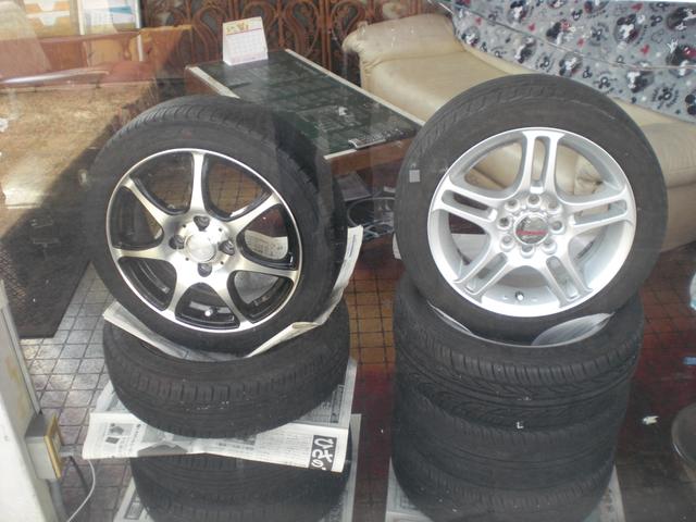 中古アルミセットの販売もしております。