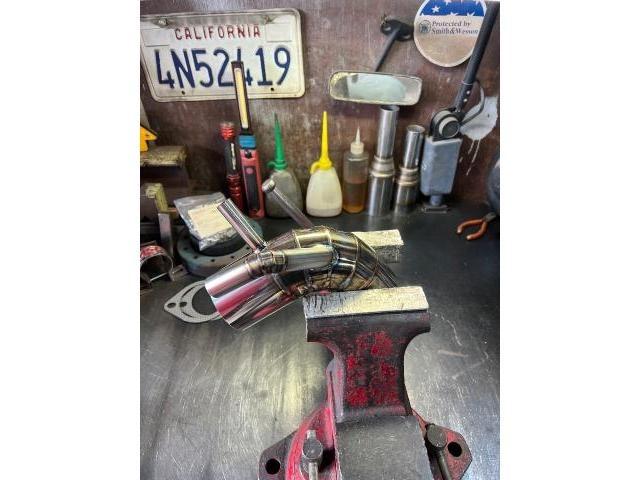 日産　ダットサントラック　サクションパイプ製作