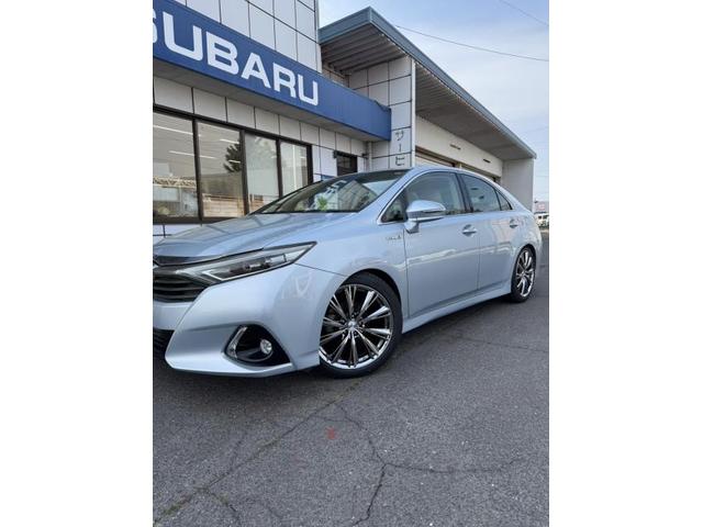 トヨタ　ＳＡＩ　ダウンサス・社外アルミ取付