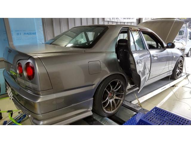 Ｒ３４スカイラインＲＢ２６エンジンプチメンテナンス＆ＬＩＮＫＧ4Ｘプラグイン新規取り付けシャーシダイナモ現車セッティング名古屋市西区