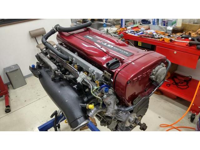 Ｒ３４スカイライン　４ドア　ＲＢ２６エンジン製作　載せ換え公認作業一式　エンジンオーバーホール　名古屋市西区