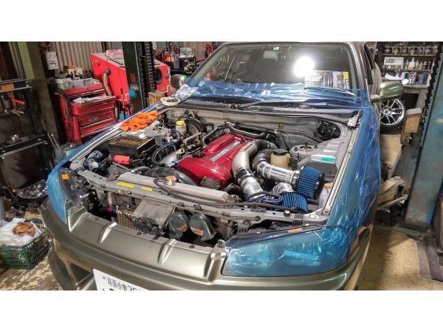 Ｒ３４スカイライン　４ドア　ＲＢ２６エンジン製作　載せ換え公認作業一式　エンジンオーバーホール　名古屋市西区