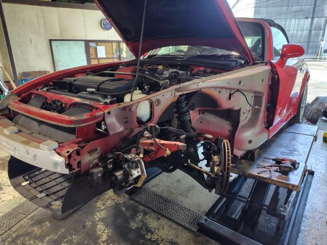 ホンダ　Ｓ２０００　車検取得　同色全塗装　オイル一式あれこれ作業　名古屋市西区