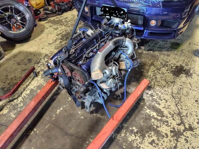 日産　スカイライン　ＧＴ-Ｒ　エンジンミッション同時オーバーホール　N1ブロック　新品クランク　鍛造ピストンコンロッド　LINKG4X,、現車セッティング等々盛りだくさん　メンテナンス名古屋市西区