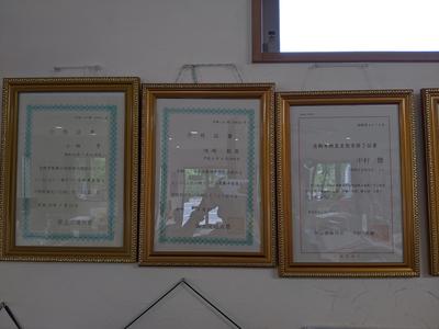 ２級自動車整備士が３名在籍しています。
