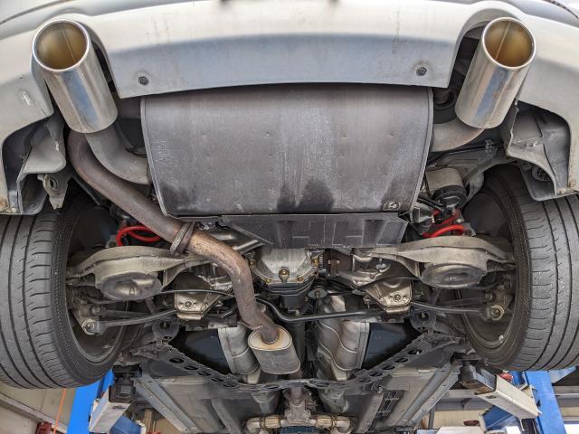 日産　スカイライン　ＣＰＶ35　純正オプション（フジツボ）マフラー交換　岐阜県　岐阜市　瑞穂市　大垣市　揖斐郡　不破郡　安八郡