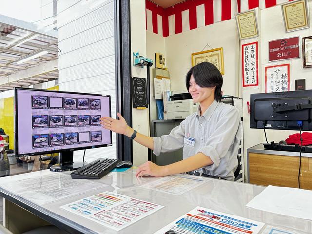 頭金“金魚三匹”　㈱葉栗オートショップ　一宮営業所(4枚目)