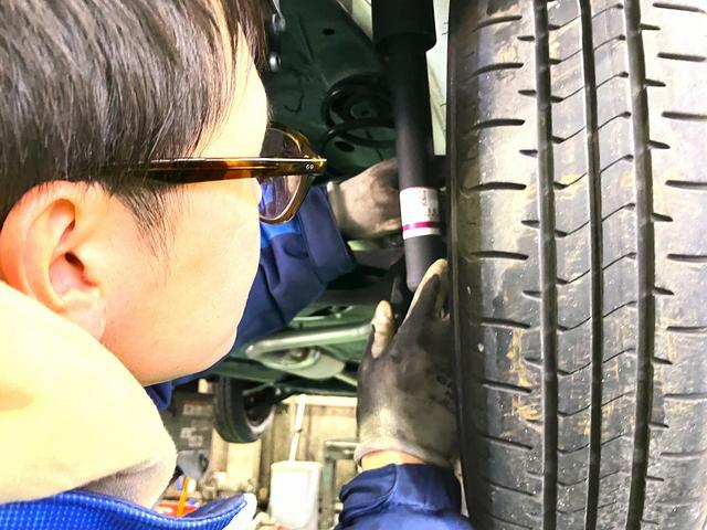 足回りは入念に整備