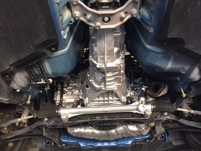 BRZとレガシーの作業